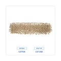 Boardwalk Industrial Dust Mop Head, Hygrade Cotton, 36w x 5d, White