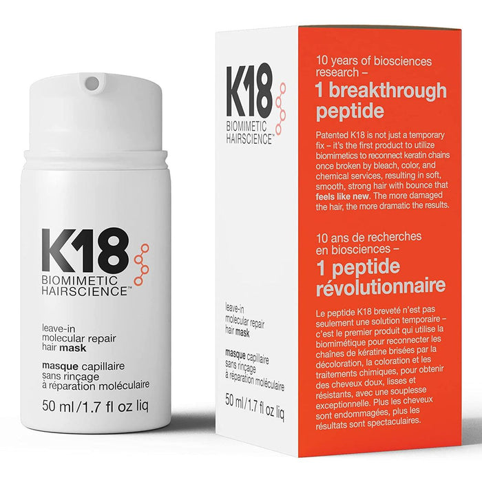 K18 Leave In Molecular Repair Hair Mask 50 Ml by Pasteur Pharmacy