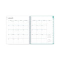 Blue Sky Chloe Frosted Monthly Planner, Chloe Artwork, 10 x 8, Blue Cover, 12-Month (Jan to Dec): 2023