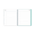 Blue Sky Chloe Frosted Monthly Planner, Chloe Artwork, 10 x 8, Blue Cover, 12-Month (Jan to Dec): 2023