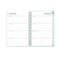Blue Sky Chloe Frosted Weekly/Monthly Planner, Chloe Artwork, 8 x 5, Blue Cover, 12-Month (Jan to Dec): 2023