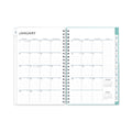 Blue Sky Chloe Frosted Weekly/Monthly Planner, Chloe Artwork, 8 x 5, Blue Cover, 12-Month (Jan to Dec): 2023