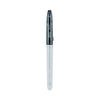Pilot FriXion Colors Erasable Porous Point Pen, Stick, Bold 2.5 mm, Black Ink, White Barrel