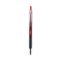 Zebra Sarasa Dry Gel X30 Gel Pen, Retractable, Medium 0.7 mm, Red Ink, Red Barrel, 12/Pack