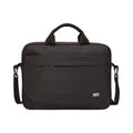 Case Logic Advantage Laptop Attache, Fits Devices Up to 15.6", Polyester, 16.1 x 2.8 x 13.8, Black