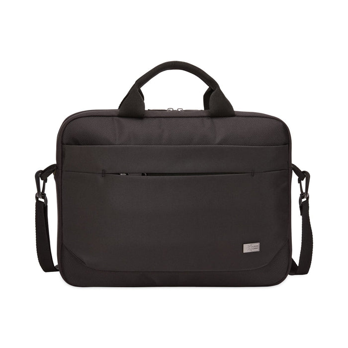 Case Logic Advantage Laptop Attache, Fits Devices Up to 15.6", Polyester, 16.1 x 2.8 x 13.8, Black