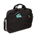 Case Logic Advantage Laptop Attache, Fits Devices Up to 11.6", Polyester, 11.8 x 2.2 x 10.2, Black