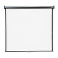 Quartet Wall or Ceiling Projection Screen, 60 x 60, White Matte Finish