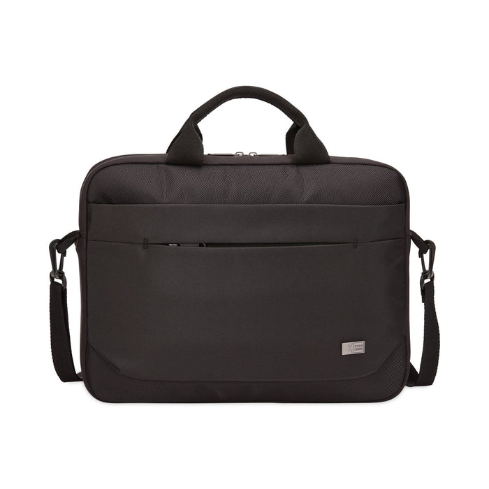 Case Logic Advantage Laptop Attache, Fits Devices Up to 11.6", Polyester, 11.8 x 2.2 x 10.2, Black