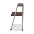 Linea Italia Kompass Flexible Home/Office Desk, 33" x 23.4" x 48", Mocha