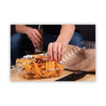 Dart ClearSeal Hinged-Lid Plastic Containers, 9.3 x 8.8 x 3, Clear, Plastic, 100/Bag, 2 Bags/Carton
