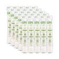Dart High-Impact Polystyrene Cold Cups, 7 oz, Translucent, 100 Cups/Sleeve, 25 Sleeves/Carton