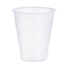 Dart High-Impact Polystyrene Cold Cups, 7 oz, Translucent, 100 Cups/Sleeve, 25 Sleeves/Carton