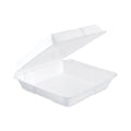 Dart Foam Hinged Lid Containers, 9.25 x 9.5 x 3, 200/Carton