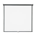 Quartet Wall or Ceiling Projection Screen, 70 x 70, White Matte Finish
