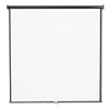 Quartet Wall or Ceiling Projection Screen, 84 x 84, White Matte Finish
