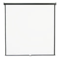 Quartet Wall or Ceiling Projection Screen, 84 x 84, White Matte Finish