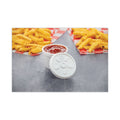 Dart Plastic Lids for Foam Containers, Vented, Fits 3.5-6 oz, White, 100/Pack, 10 Packs/Carton