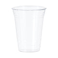 Dart Ultra Clear PET Cups, 16 oz, Squat, 50/Bag, 20 Bags/Carton