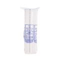 Dart Foam Hinged Lid Container, Hot Dog Container, 3.8 x 7.1 x 2.3, White,125/Bag, 4 Bags/Carton