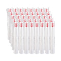 Dart Horizon Hot/Cold Foam Drinking Cups, 16 oz, Printed, Cranberry/White, 25/Bag, 40 Bags/Carton