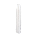 Dart Small Foam Drink Cups, 10 oz, Hot/Cold, White, 25/Bag, 40 Bags/Carton