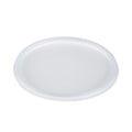 Dart Plastic Lids for Foam Containers, Flat, Vented, Fits 24-32 oz, Translucent, 100/Pack, 5 Packs/Carton