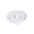 Dart Lift n' Lock Plastic Hot Cup Lids, Fits 10 oz Cups, White, 1,000/Carton