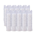 Dart Lift n' Lock Plastic Hot Cup Lids, With Straw Slot, Fits 10 oz to 14 oz Cups, Translucent, 100/Sleeve, 10 Sleeves/Carton