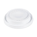 Dart Cappuccino Dome Sipper Lids, Fits 12 oz to 24 oz Cups, White, 1,000/Carton