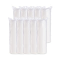 Dart Plastic Lids for Foam Cups, Bowls and Containers, Flat, Vented, Fits 6-32 oz, Translucent, 100/Pack, 10 Packs/Carton