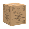 Dart Foam Hinged Lid Container, 3-Compartment, 8 oz, 9 x 9.4 x 3, White, 200/Carton