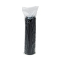 Dart Cappuccino Dome Sipper Lids, Fits 12 oz to 24 oz Cups, Black, 100/Pack, 10 Packs/Carton