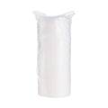 Dart Plastic Lids for Foam Cups, Bowls and Containers, Flat, Vented, Fits 6-32 oz, Translucent, 100/Pack, 10 Packs/Carton