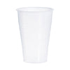 Dart High-Impact Polystyrene Cold Cups, Perfect Pak, 16 oz, Translucent, 500/Carton