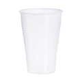 Dart High-Impact Polystyrene Cold Cups, Perfect Pak, 16 oz, Translucent, 500/Carton