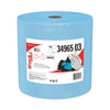WypAll General Clean X60 Cloths, Jumbo Roll, 12.5 x 13.4, Blue, 1,100/Roll