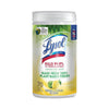 LYSOL Disinfecting Wipes II Fresh Citrus, 7 x 7.25, 70 Wipes/Canister, 6 Canisters/Carton