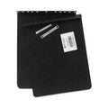 ACCO PRESSTEX Report Cover with Tyvek Reinforced Hinge, Top Bound, Two-Piece Prong Fastener, 2" Capacity, 8.5 x 11, Black/Black