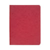 ACCO Pressboard Report Cover with Tyvek Reinforced Hinge, Two-Piece Prong Fastener, 3" Capacity, 8.5 x 11, Red/Red