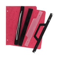 ACCO Expandable Hanging Data Binder, 2 Posts, 6" Capacity, 11 x 8.5, Red
