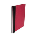 ACCO Expandable Hanging Data Binder, 2 Posts, 6" Capacity, 11 x 8.5, Red