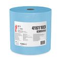 WypAll X70 Cloths, Jumbo Roll, 12.4 x 12.2, Blue, 870/Roll