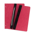 ACCO Expandable Hanging Data Binder, 2 Posts, 6" Capacity, 11 x 8.5, Red