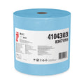 WypAll Power Clean X80 Heavy Duty Cloths, Jumbo Roll, 12.4 x 12.2, Blue, 475/Roll
