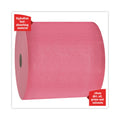 WypAll Power Clean X80 Heavy Duty Cloths, Jumbo Roll, 12.4 x 12.2, Red, 475 Wipers/Roll