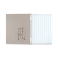 ACCO PRESSTEX Covers with Storage Hooks, 2 Posts, 6" Capacity, 14.88 x 11, Light Gray
