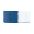 ACCO PRESSTEX Covers with Storage Hooks, 2 Posts, 6" Capacity, 9.5 x 11, Light Blue