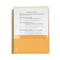 Five Star Wirebound Notebook, 1 Subject, Medium/College Rule, Randomly Assorted Covers, 11 x 8.5, 100 Sheets, 3/Pack