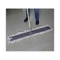 Boardwalk Mop Head, Dust, Disposable, Cotton/Synthetic Fibers, 48 x 5, White